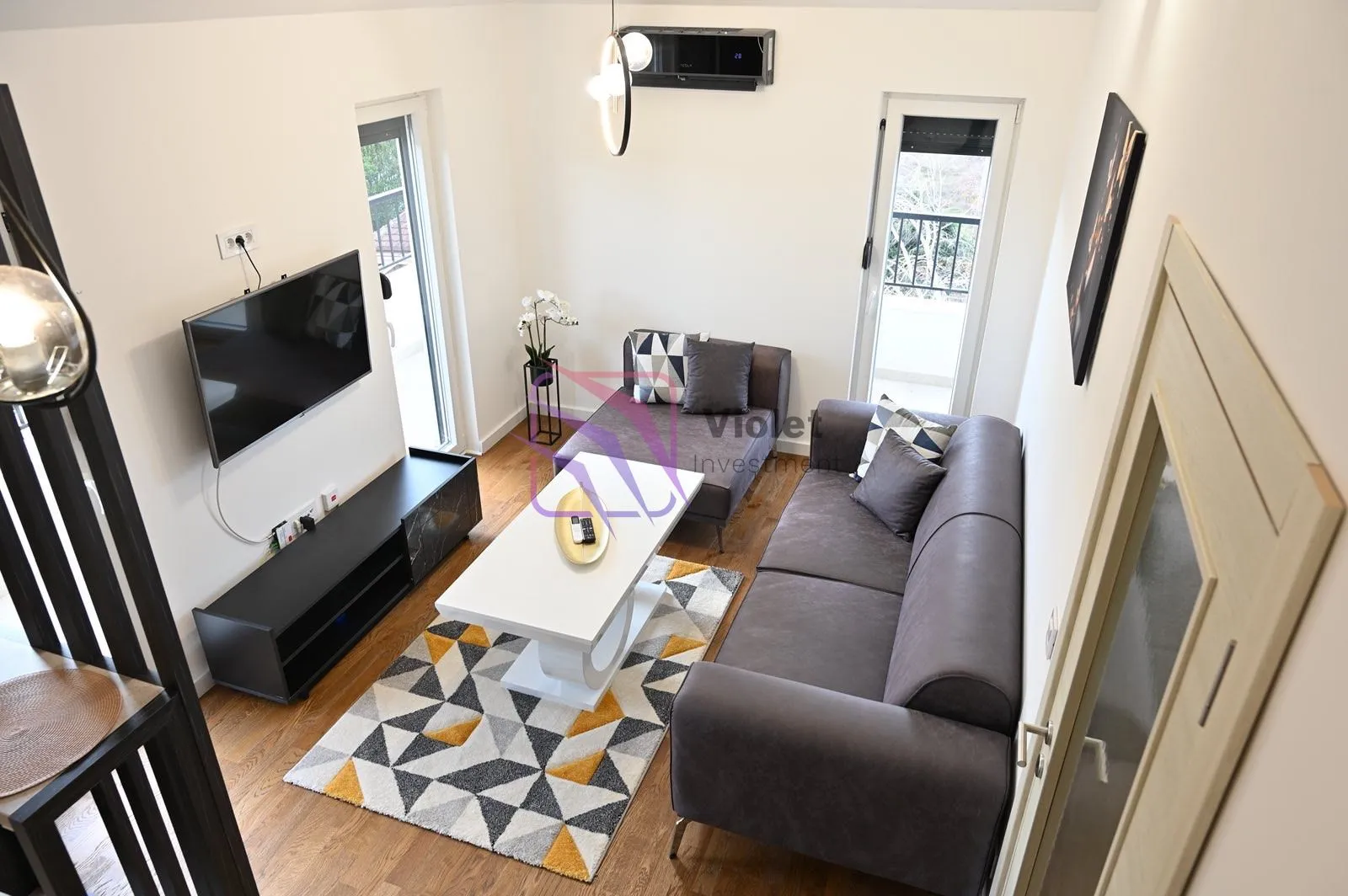 Rent, one bedroom apartment, 50m², Podgorica, Crna Gora