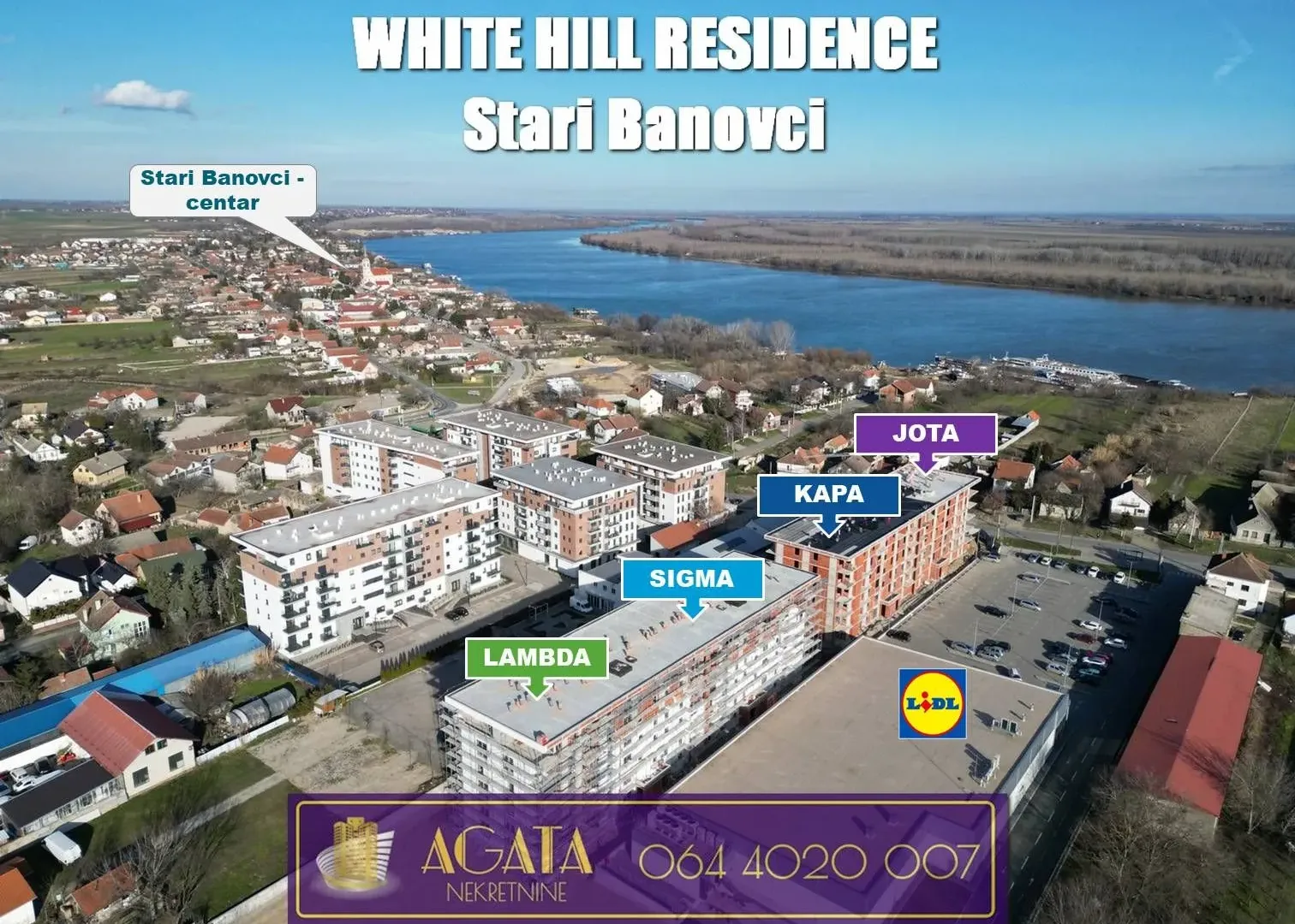 Sale, two bedroom apartment, 52m², Stari Banovci, Stara Pazova