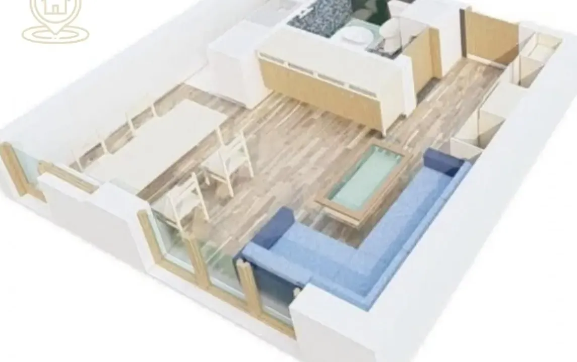 Sale, one bedroom apartment, 28m², Donja Vrežina, Niš