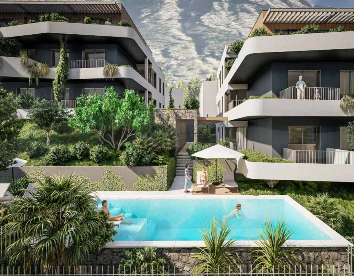 Prodaja, dvosoban stan, 51m², Dobrota, Kotor