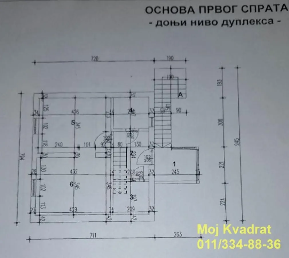 Sale, apartment, 100m², Stari Košutnjak, Rakovica