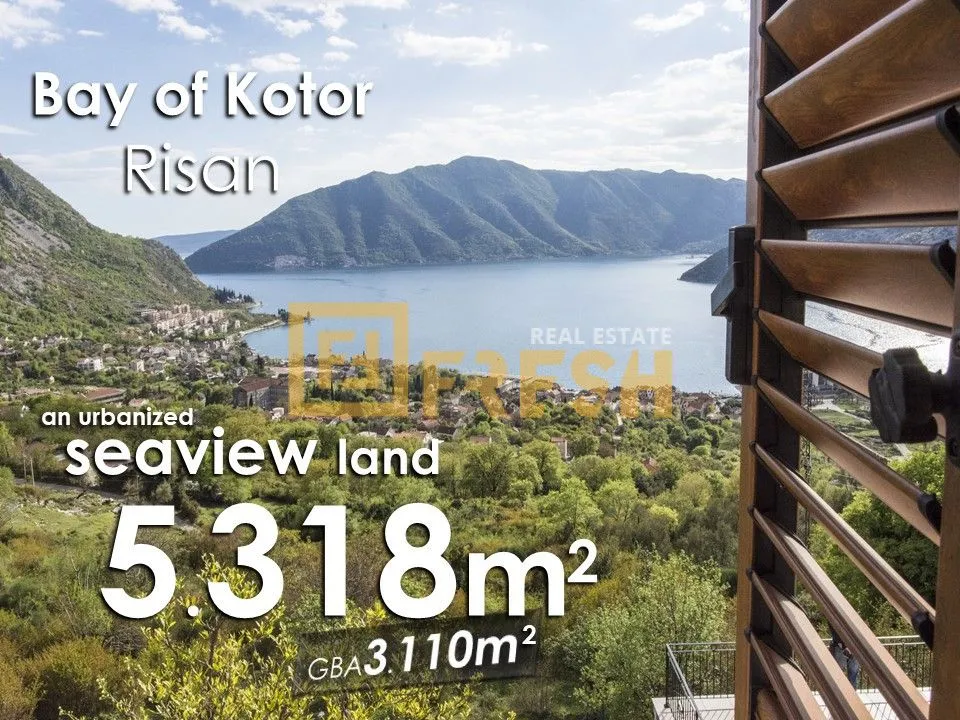 Prodaja, plac, 5318m², Kotor, Crna Gora