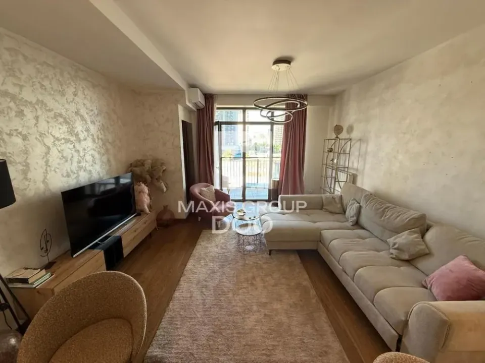 Rent, three bedroom apartment, 81m², Savski Venac, Beograd