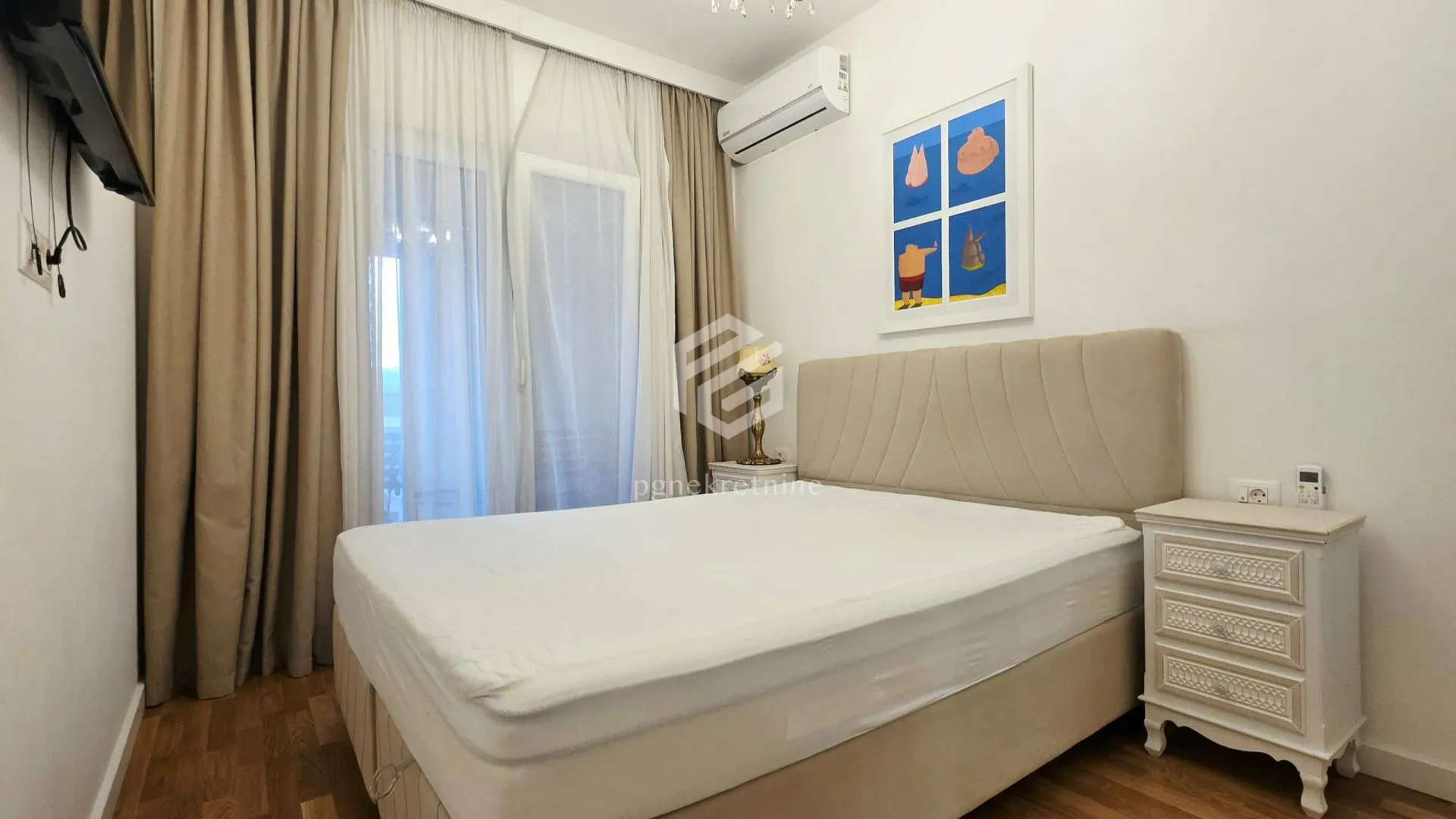 Rent, one bedroom apartment, 46m², Zabjelo, Podgorica