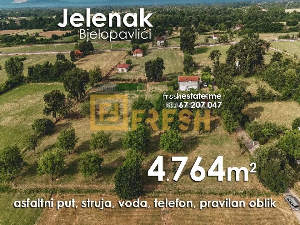 Prodaja, plac, 4764m², Danilovgrad, Crna Gora