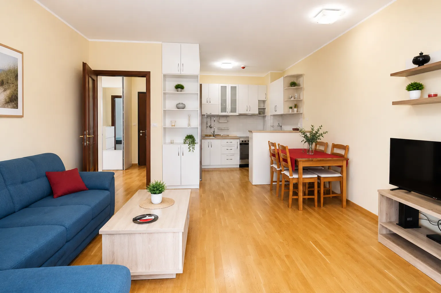 Sale, one bedroom apartment, 50m², City Kvart, Podgorica