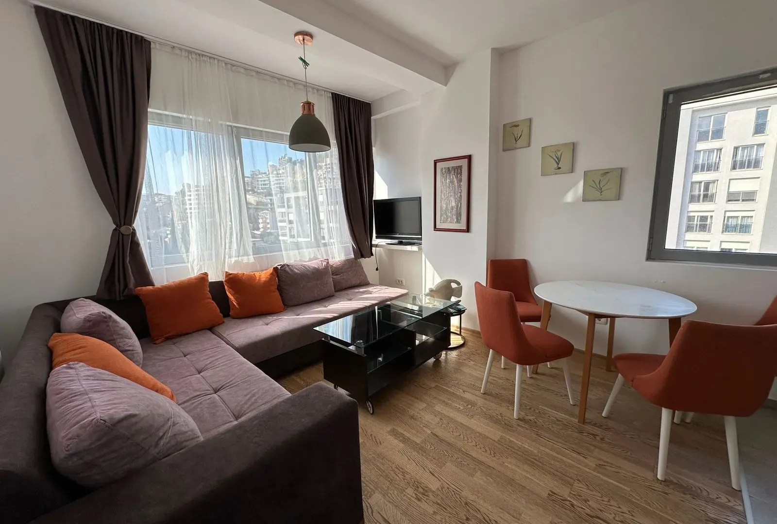 Rent, one bedroom apartment, 40m², Centar, Budva