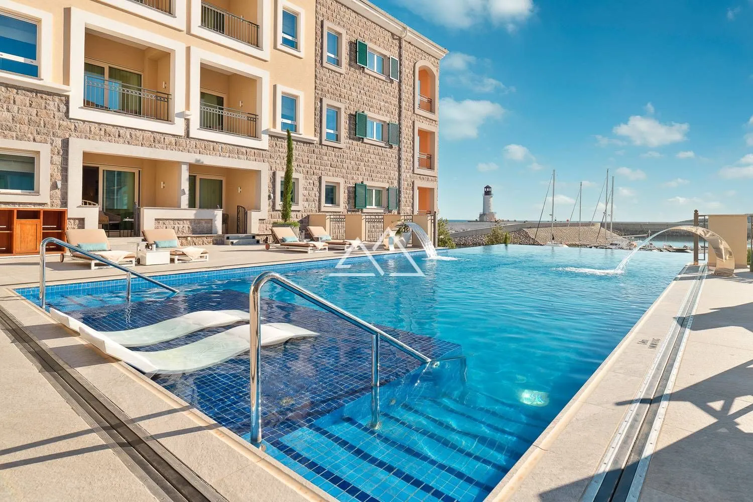 Prodaja, garsonjera, 44m², Luštica Bay, Tivat