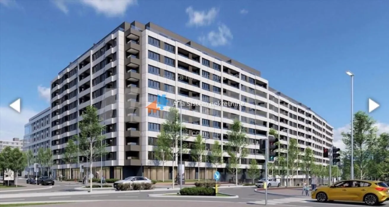 Izdavanje, trosoban stan, 77m², Novi Beograd Blok 65, Novi Beograd Sve Podlokacije