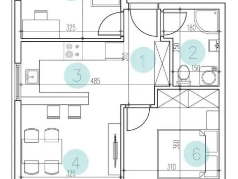 Prodaja, dvosoban stan, 54m², Petrovaradin, Novi Sad - image 2