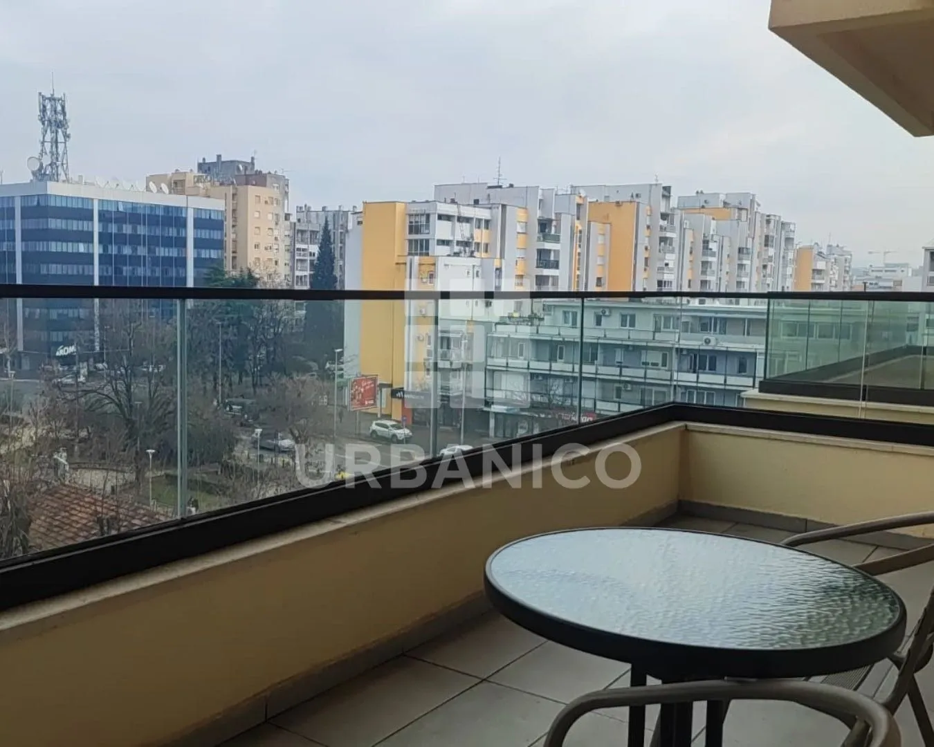 Rent, one bedroom apartment, 59m², Stara Varoš, Podgorica