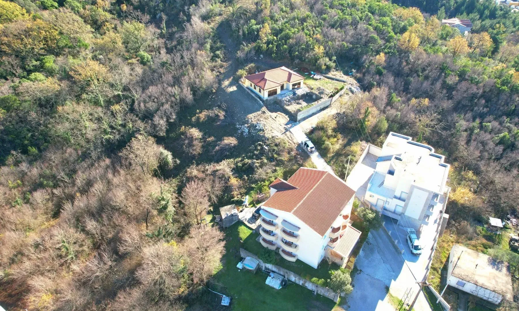 Prodaja, plac, 1250m², Prijevor, Budva