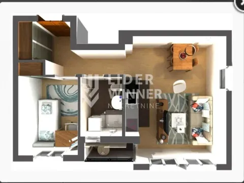 Rent, one bedroom apartment, 41m², Zemun Gornji Grad, Zemun Sve Podlokacije