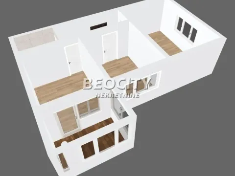 Prodaja, dvosoban stan, 51m², Karaburma, Palilula Sve Podlokacije - image 5