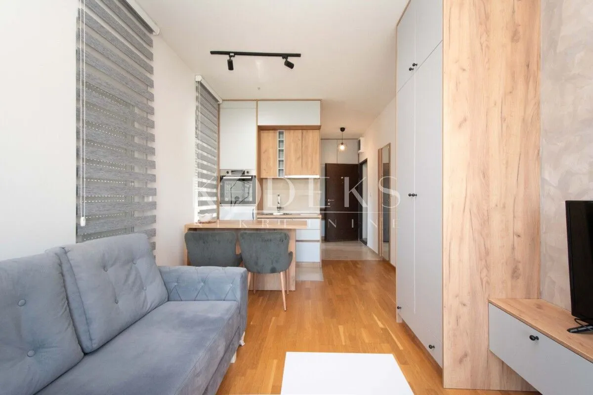 Rent, studio apartment, 27m², Stari Aerodrom, Podgorica