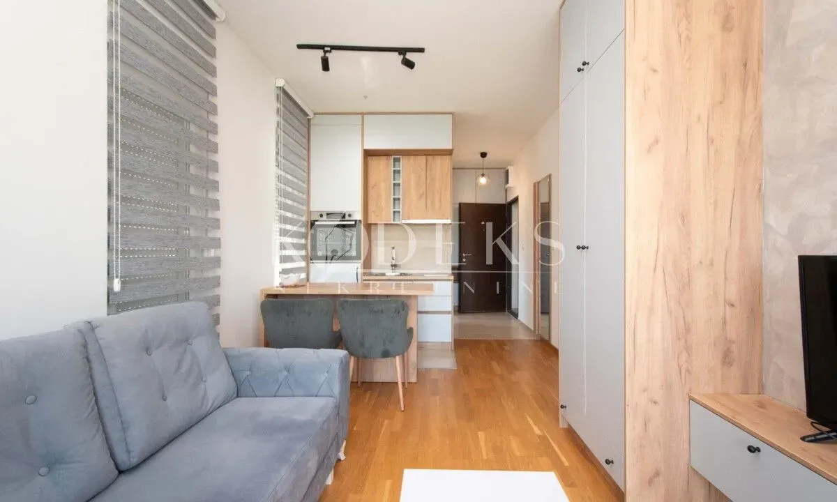 Rent, studio apartment, 27m², Stari Aerodrom, Podgorica