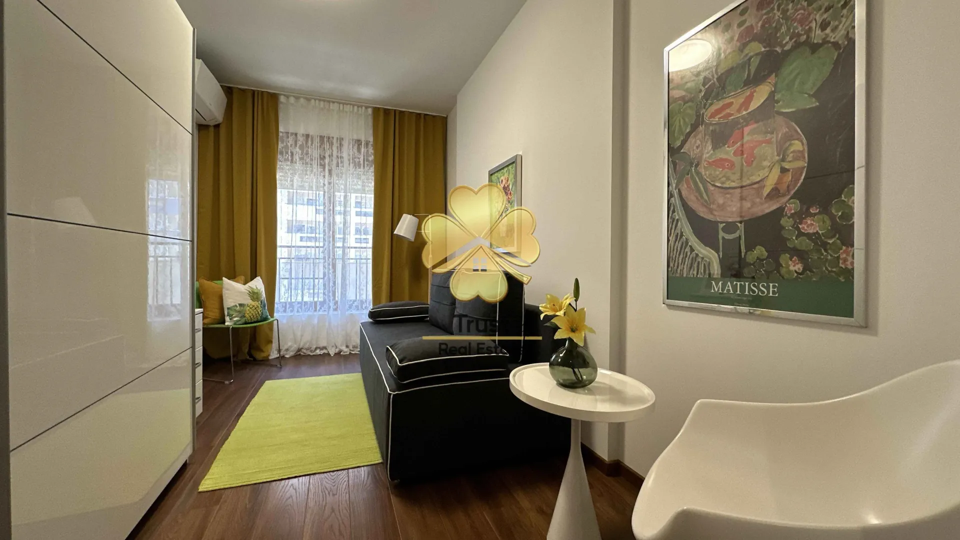 Rent, two bedroom apartment, 73m², Master Kvart, Podgorica