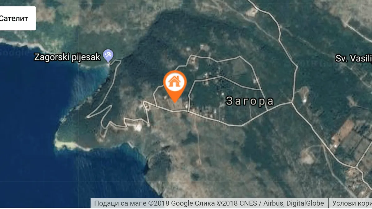 Prodaja, plac, 3600m², Zagora, Kotor