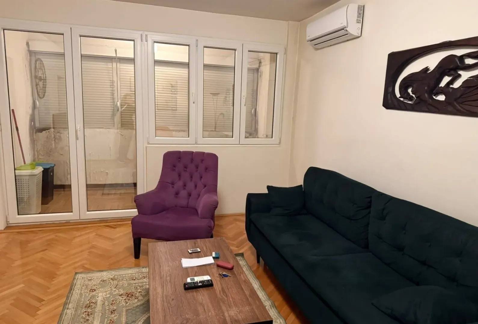 Rent, one bedroom apartment, 50m², Preko Morače, Podgorica
