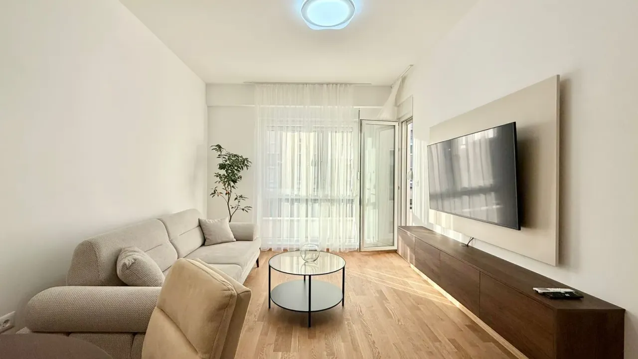 Rent, one bedroom apartment, 45m², Zabjelo, Podgorica