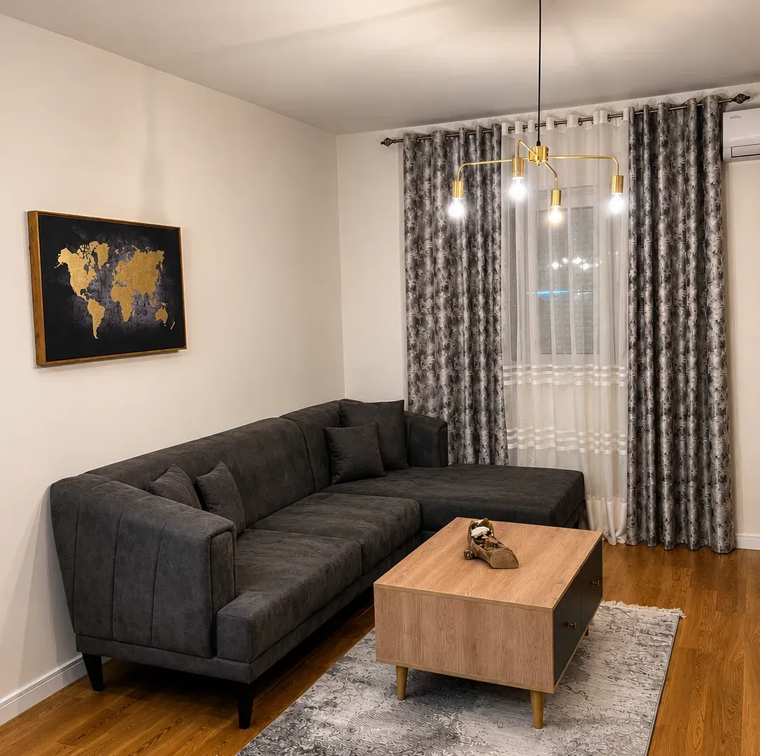 Rent, one bedroom apartment, 53m², Central Point, Podgorica