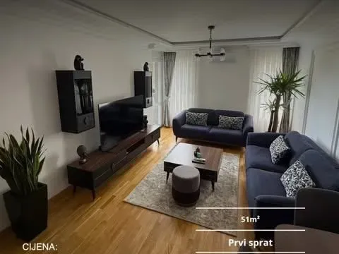 Prodaja, jednosoban stan, 51m², Zabjelo, Podgorica