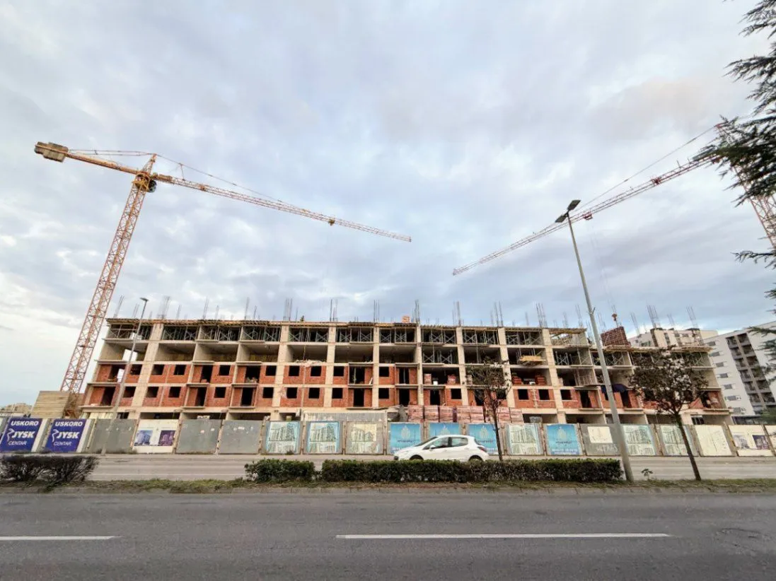 Prodaja, jednosoban stan, 41m², Stari Aerodrom, Podgorica