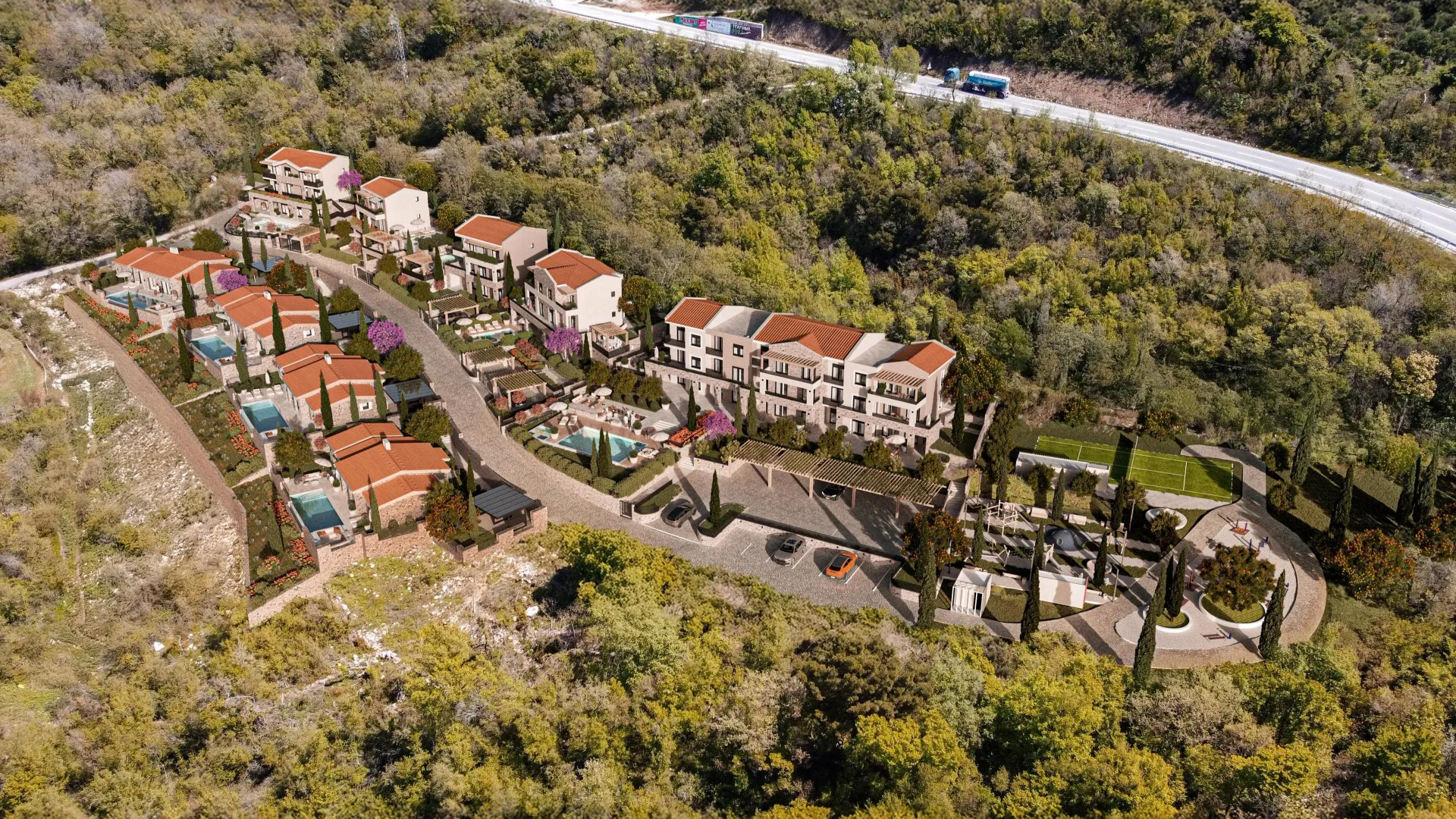 Sale, one bedroom apartment, 48m², Markovići, Budva