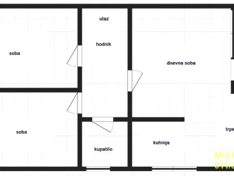 Sale, three bedroom apartment, 85m², Čukarica, Beograd - image 11