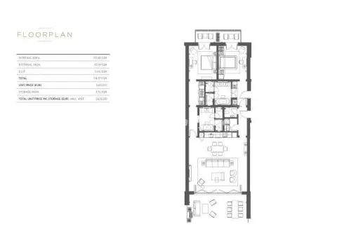 Prodaja, dvosoban stan, 174m², Porto Montenegro, Tivat - image 49