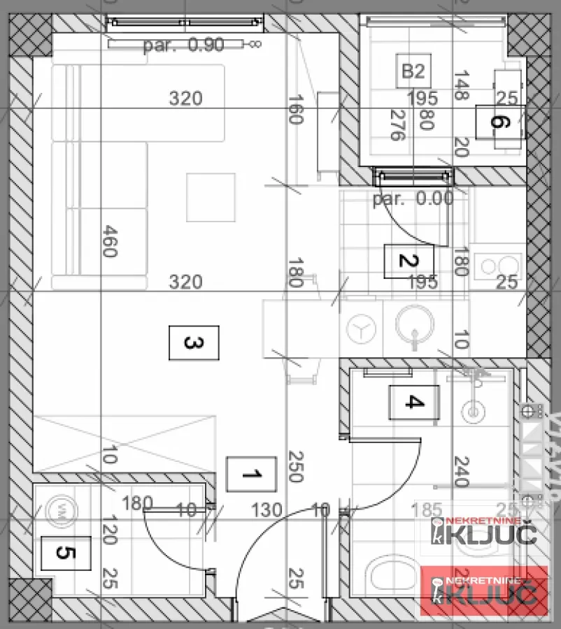 Prodaja, jednosoban stan, 28m², Salajka, Novi Sad Sve Podlokacije