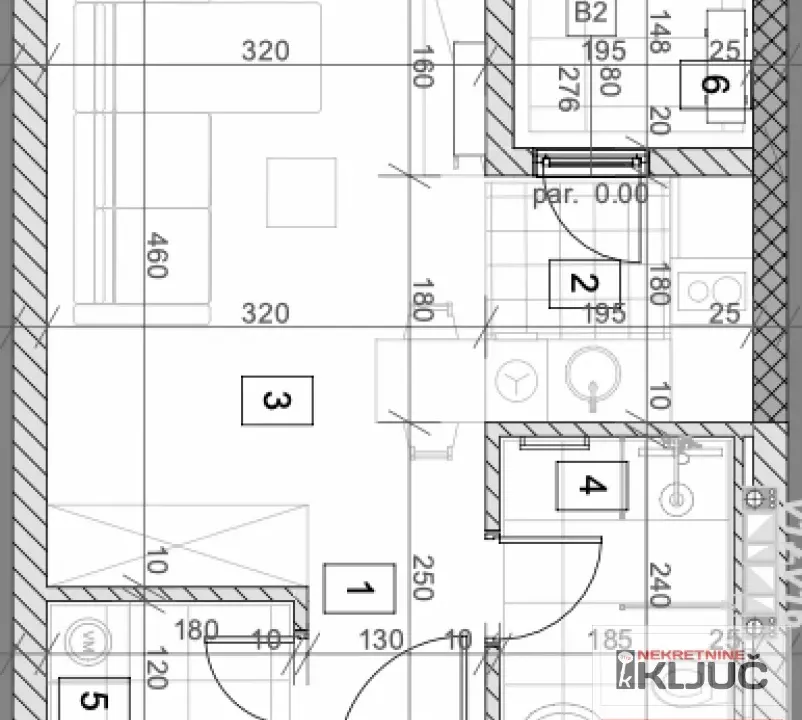 Prodaja, jednosoban stan, 28m², Salajka, Novi Sad Sve Podlokacije