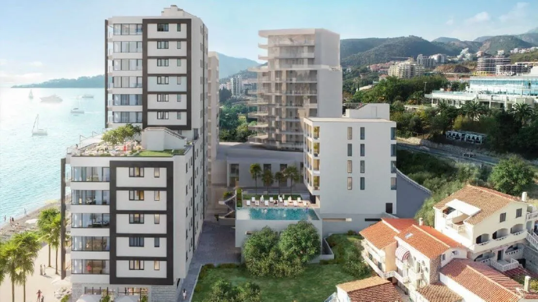 Sale, apartment, 52m², Bečići, Budva