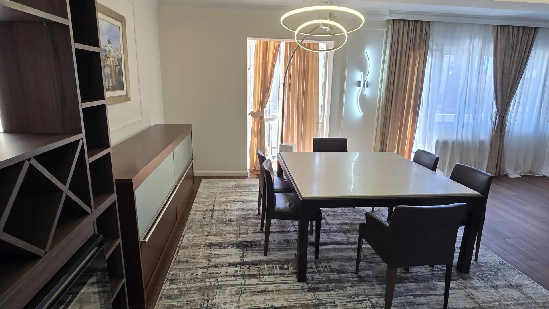 Rent, three bedroom apartment, 185m², Gorica C, Podgorica