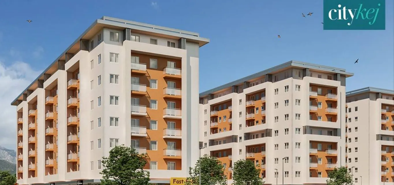 Sale, one bedroom apartment, 43m², City Kej, Podgorica