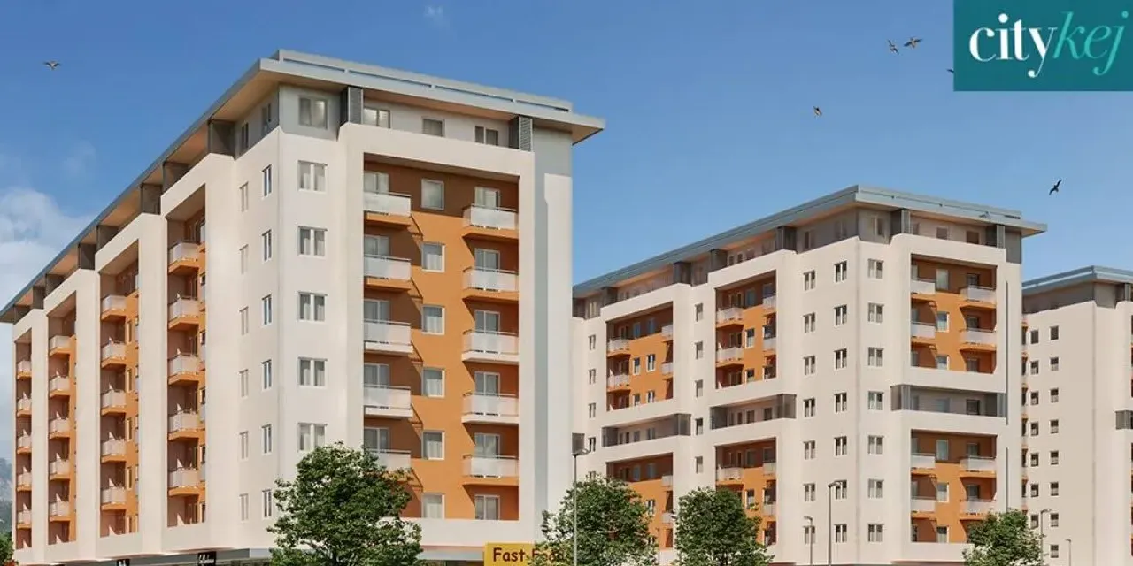 Sale, one bedroom apartment, 43m², City Kej, Podgorica