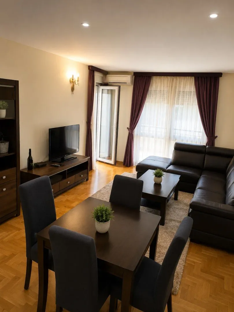 Rent, one bedroom apartment, 48m², Tološka šuma, Podgorica