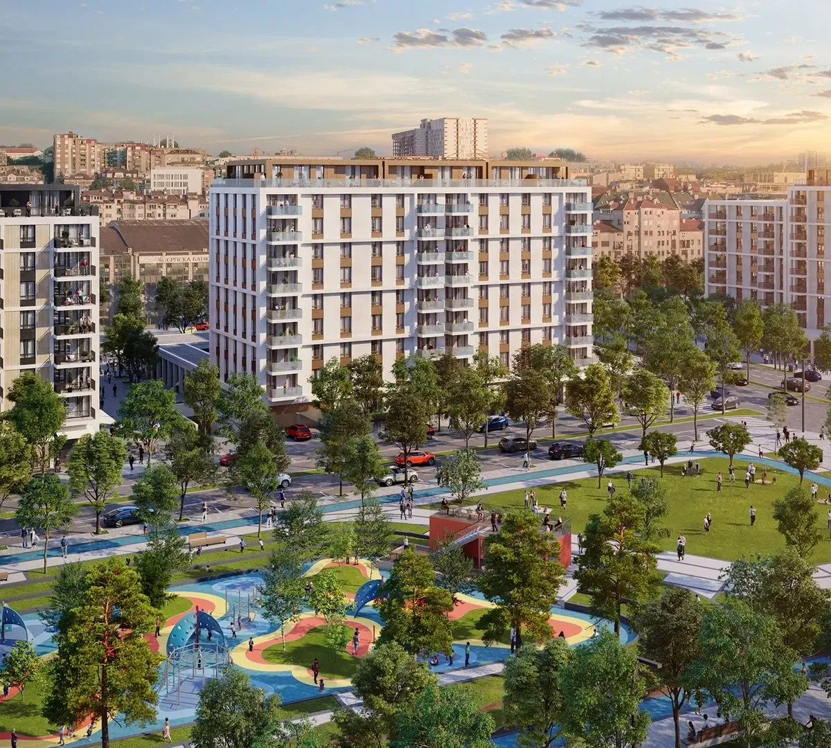 Sale, three bedroom apartment, 78m², Beograd Na Vodi, Beograd