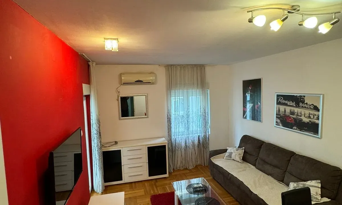 Izdavanje, jednosoban stan, 50m², Stari Aerodrom, Podgorica