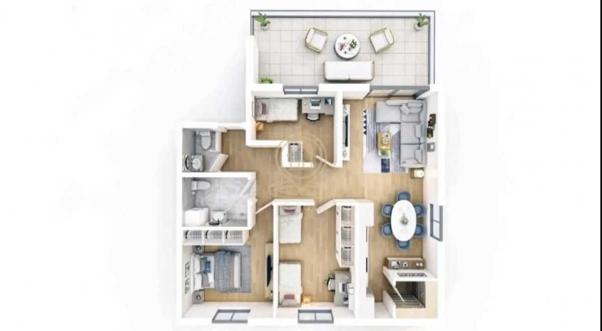 Prodaja, četvorosoban stan, 107m², Telep, Novi Sad Sve Podlokacije