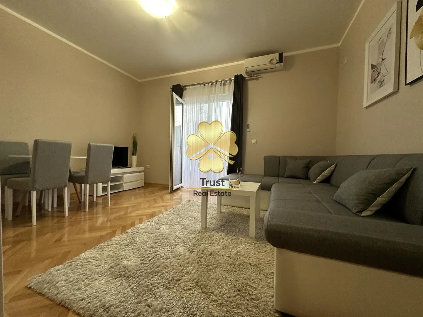 Rent, one bedroom apartment, 47m², Zabjelo, Podgorica