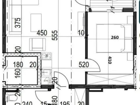 Prodaja, jednosoban stan, 43m², Radanovići, Kotor - image 3