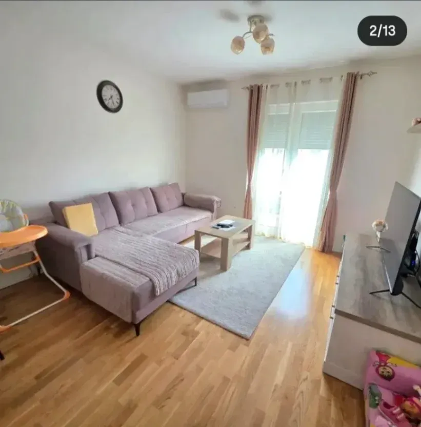 Izdavanje, jednosoban stan, 45m², Gintaš, Podgorica