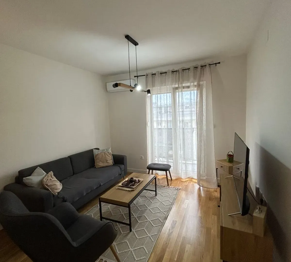 Rent, one bedroom apartment, 42m², Zabjelo, Podgorica