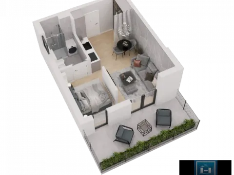 Prodaja, jednosoban stan, 27m², Piskavac, Vrnjačka Banja - image 2