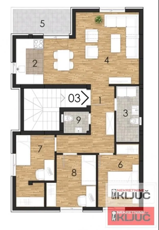 Prodaja, četvorosoban stan, 85m², Adice, Novi Sad Sve Podlokacije