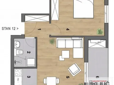 Stan in Bulevar patrijarha Pavla