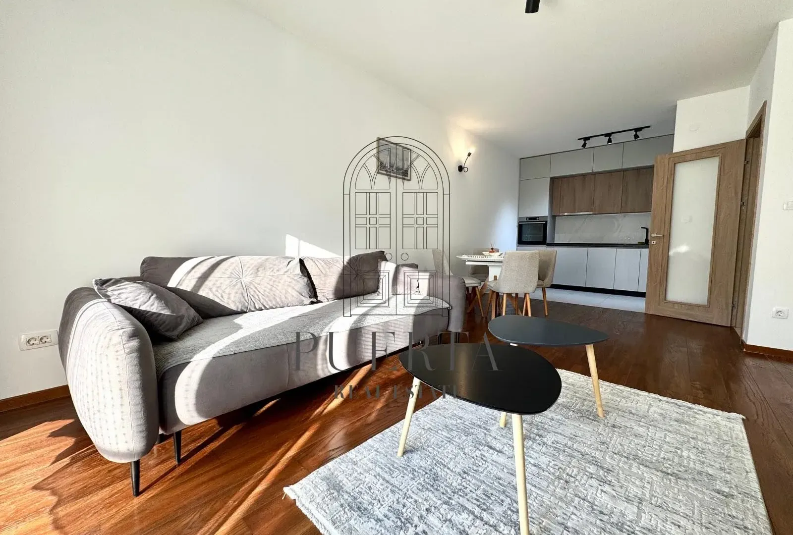 Rent, one bedroom apartment, 52m², Master Kvart, Podgorica