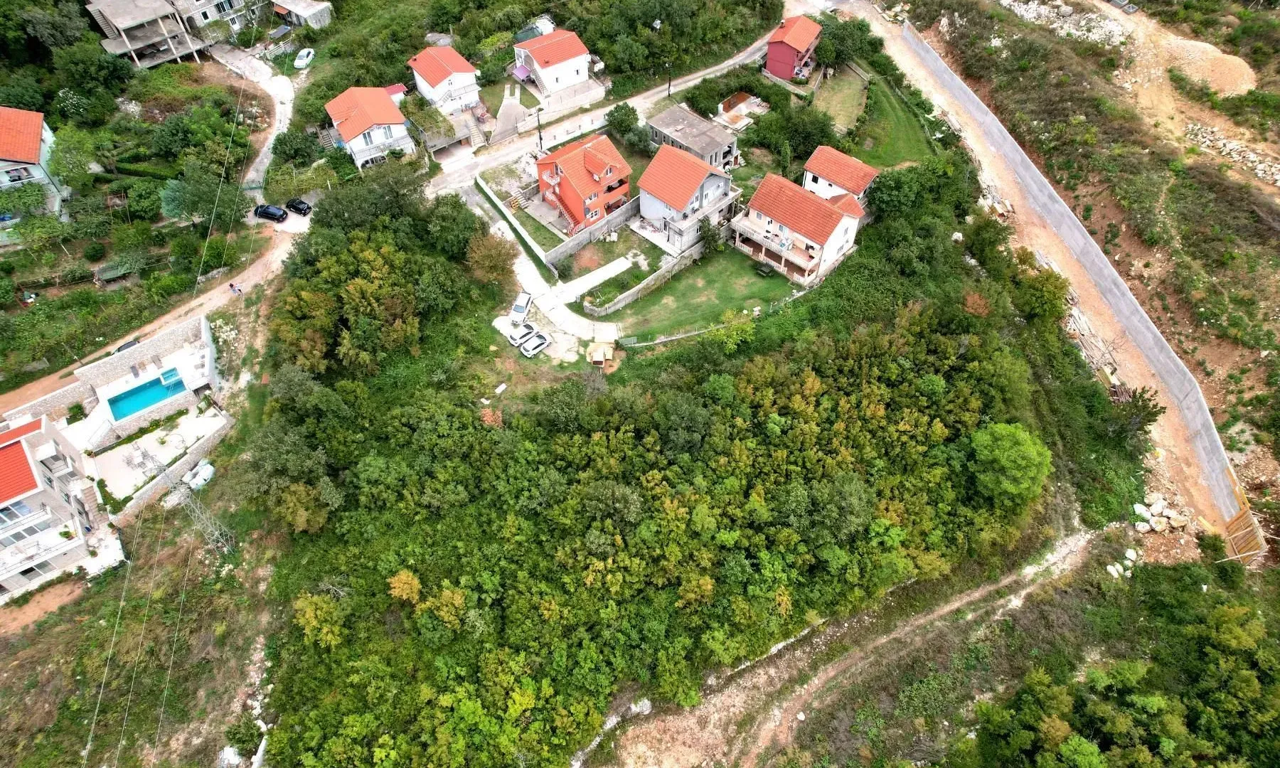 Prodaja, plac, 1000m², Markovići, Budva