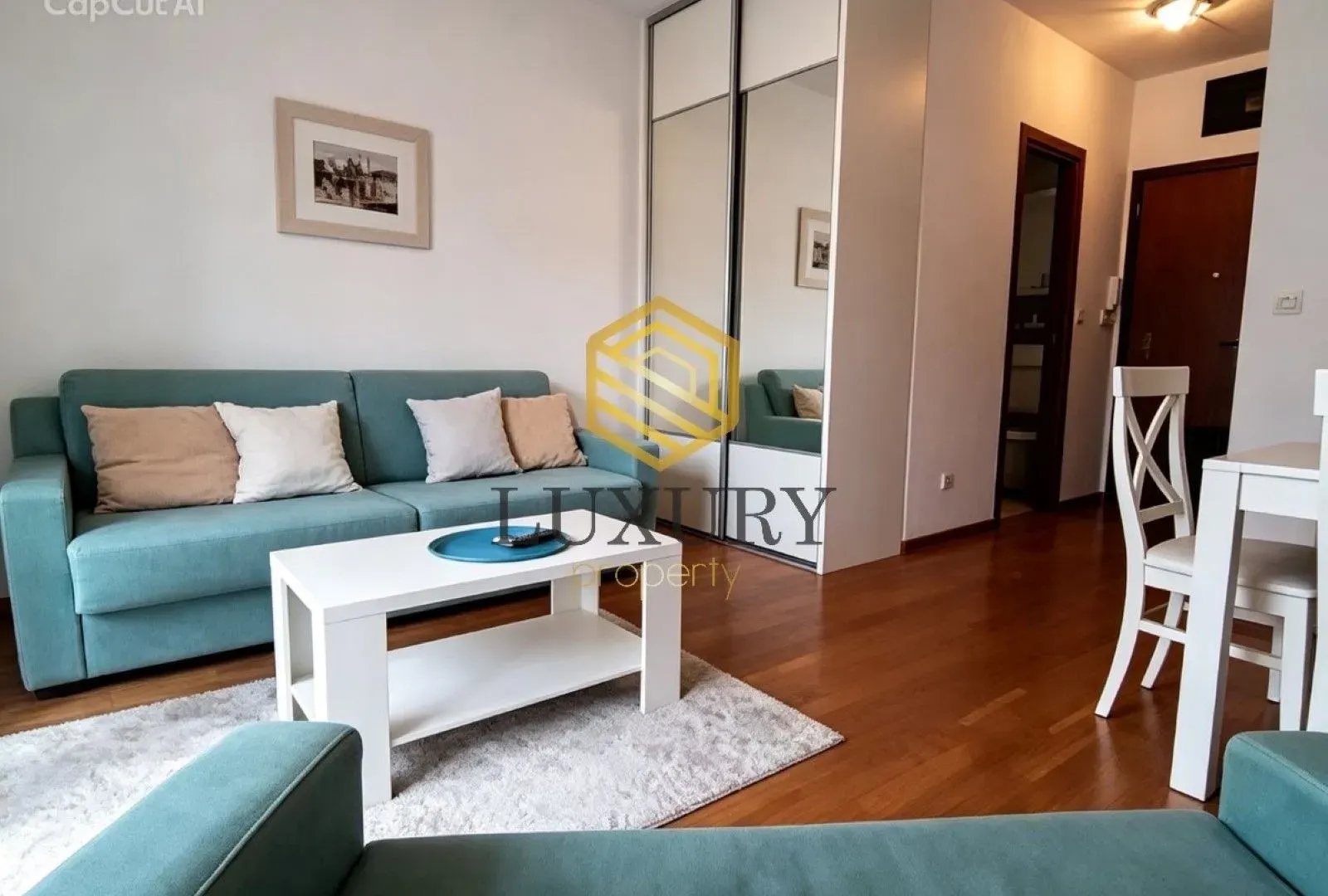 Rent, studio apartment, 33m², City Kvart, Podgorica